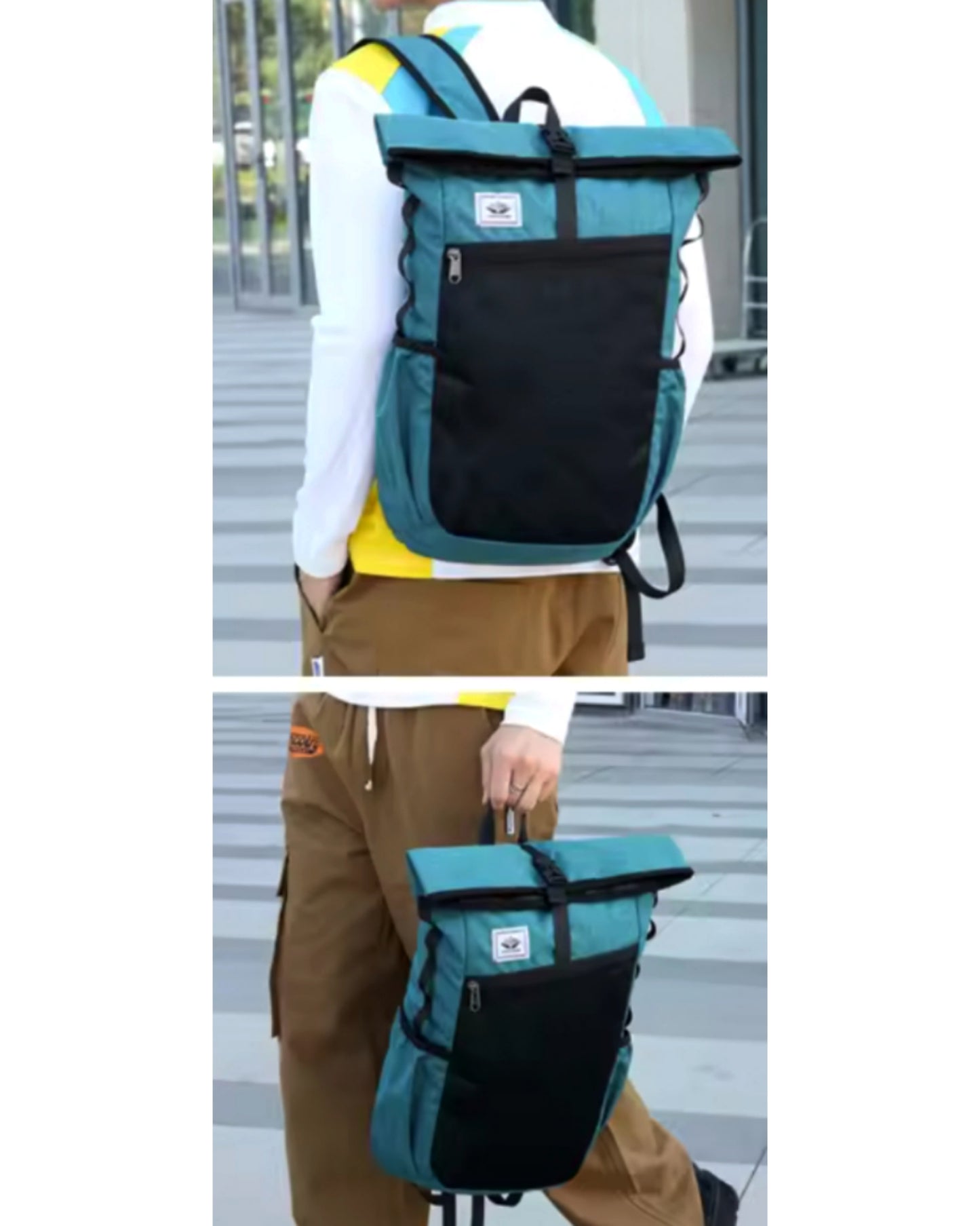 Mochila impermeable plegable