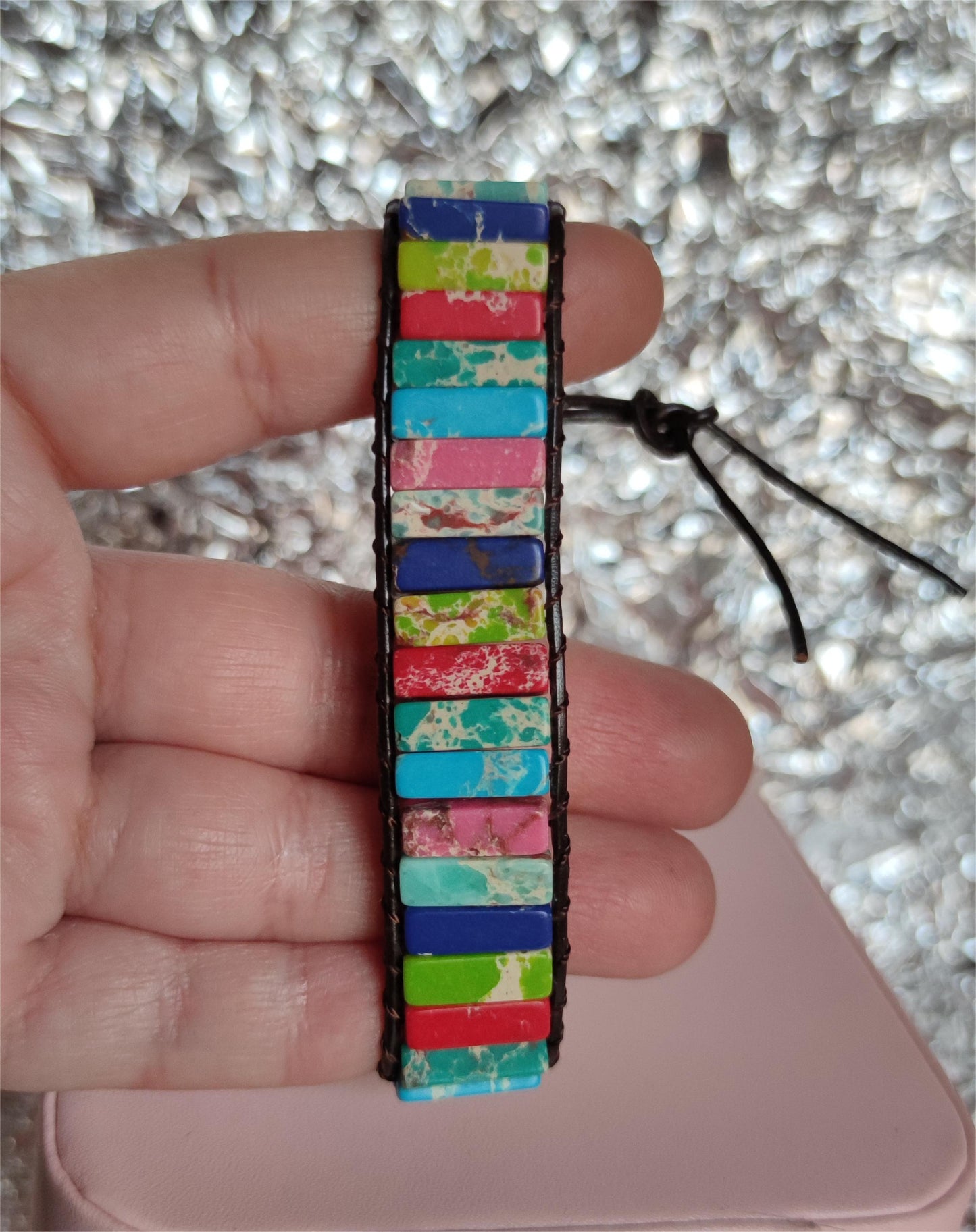 PULSERA DE JASPE IMPERIAL
