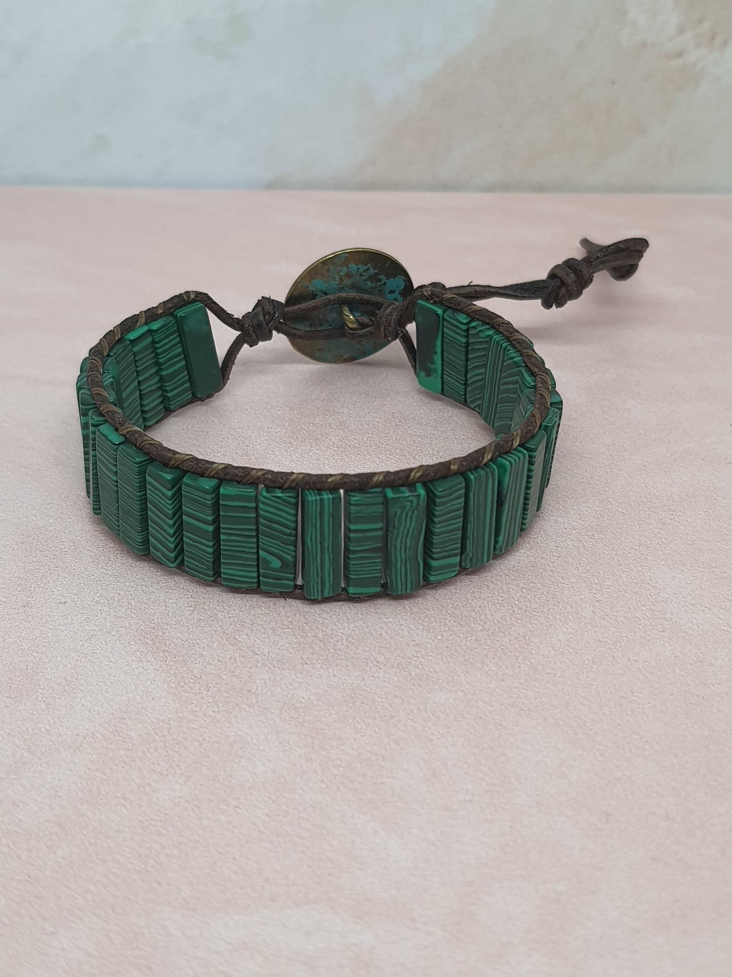 PULSERA MALAQUITA
