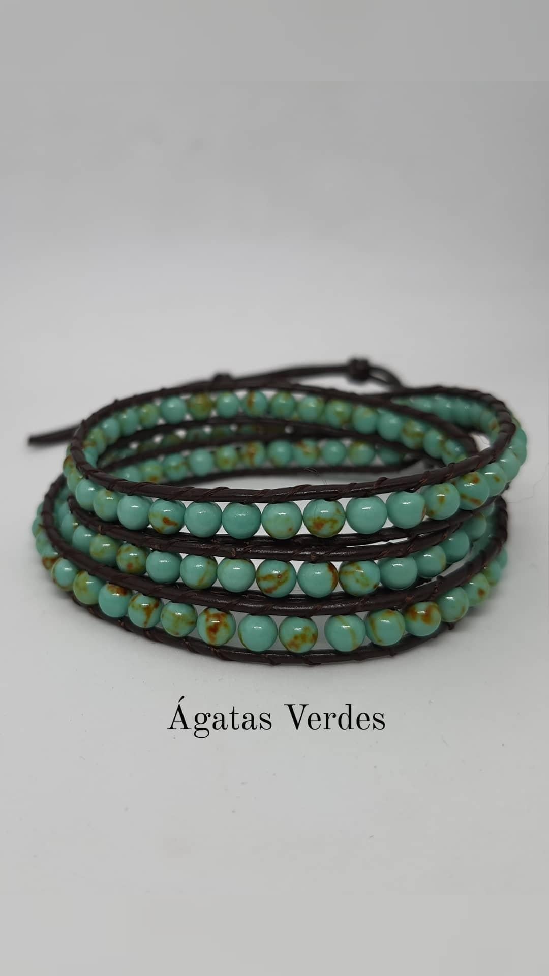 PULSERA ÁGATA VERDE