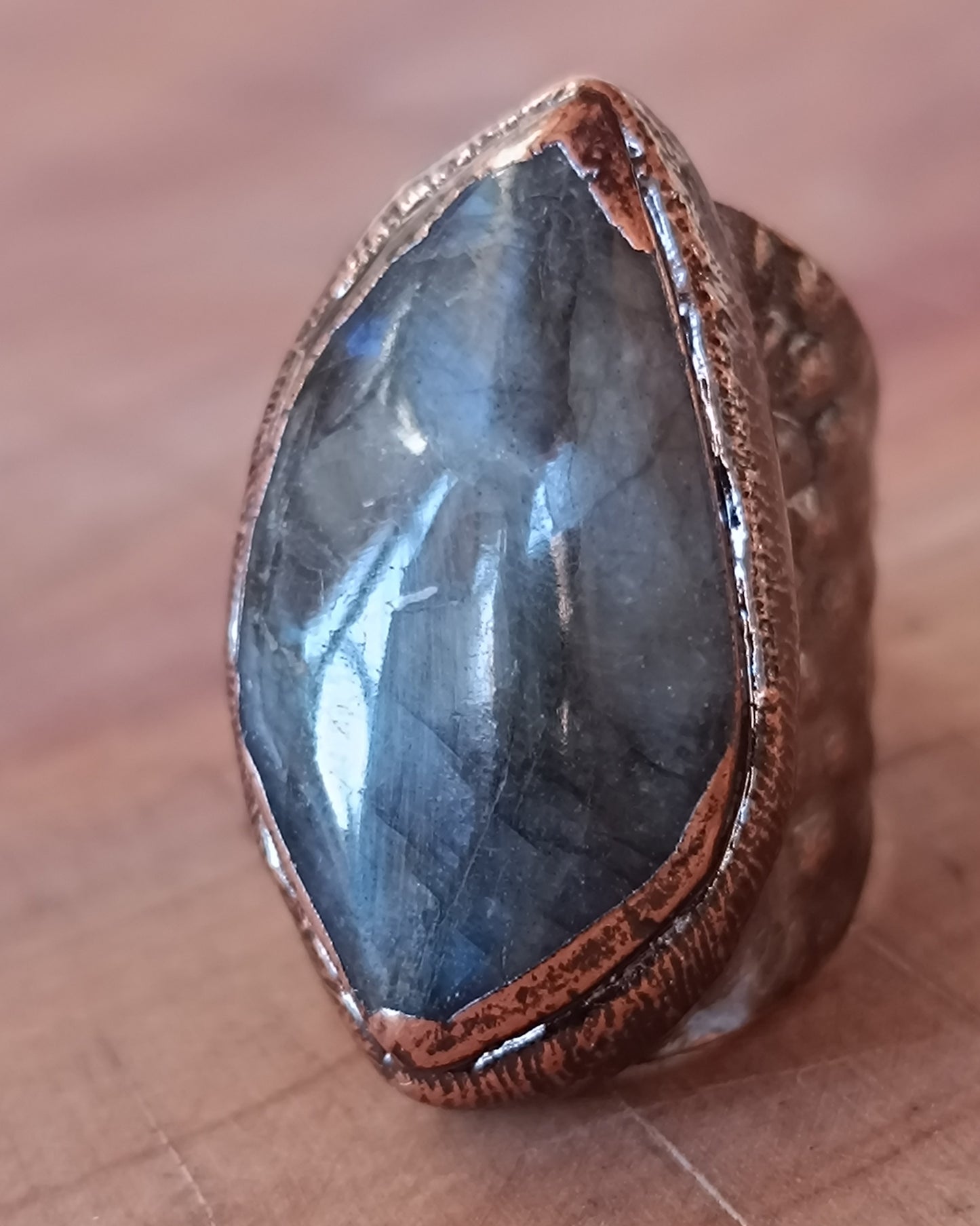 ANILLO DE LABRADORITA
