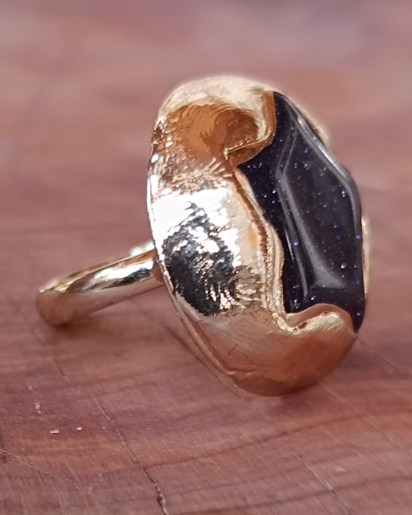 ANILLO PIEDRA LLUVIA DE ESTRELLAS