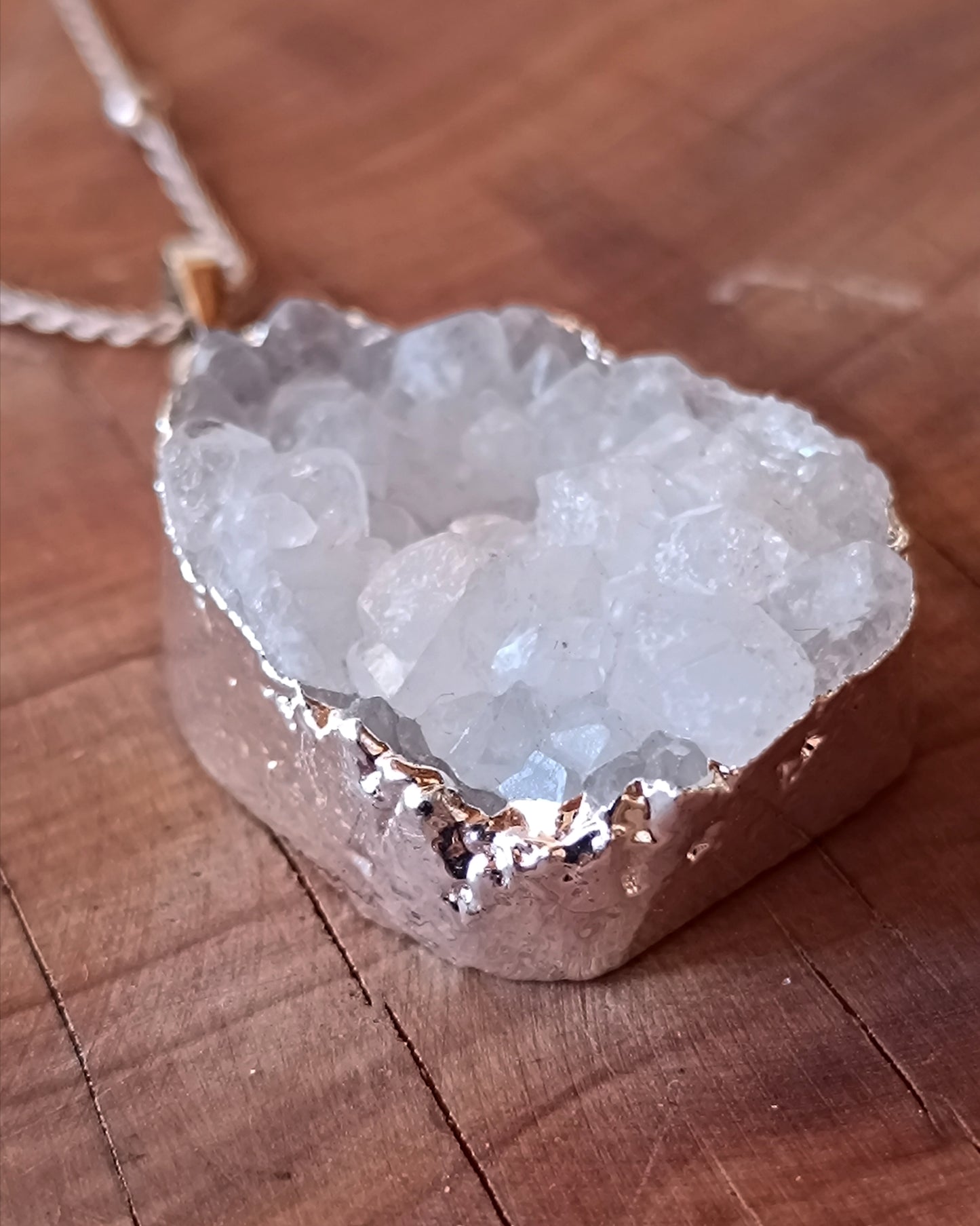 COLLAR DE DRUSA DE CUARZO