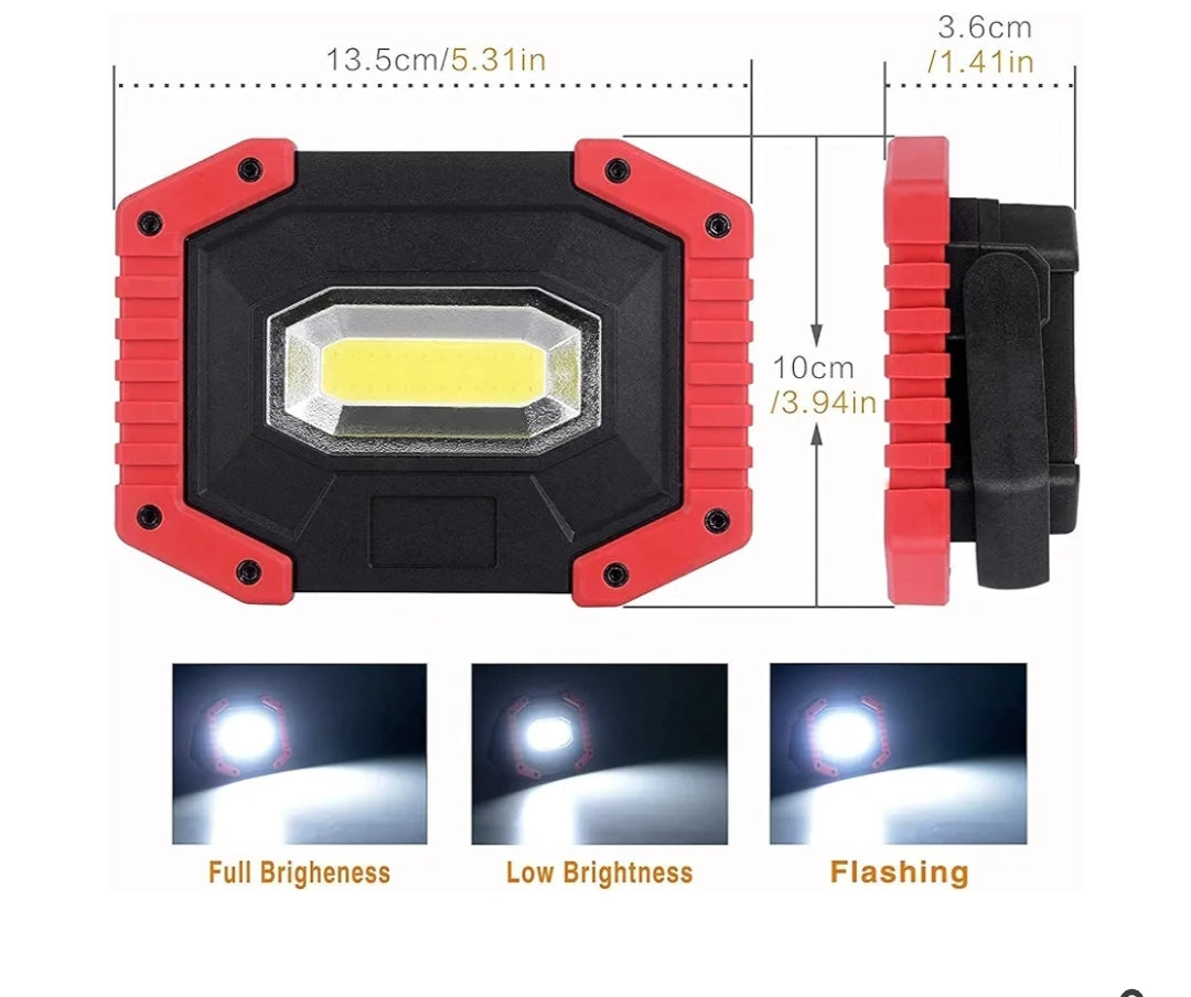 Lámpara Recargable Multifuncional Y Recarga Usb