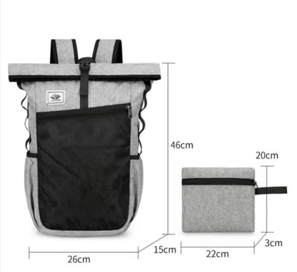 Mochila impermeable plegable