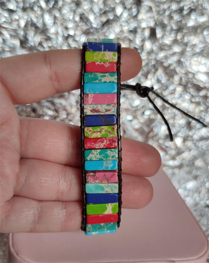 PULSERA DE JASPE IMPERIAL