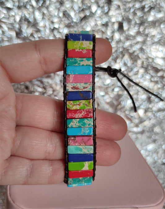 PULSERA DE JASPE IMPERIAL