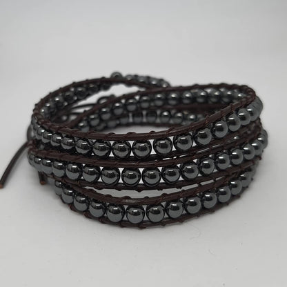 PULSERA DE HEMATITE