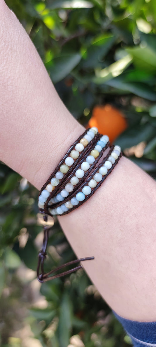 PULSERA AMAZONITA
