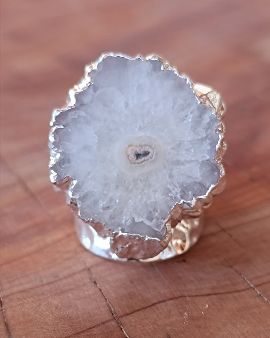 ANILLOS DE CUARZO CRISTAL