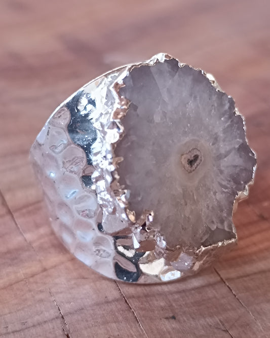 ANILLOS DE CUARZO CRISTAL