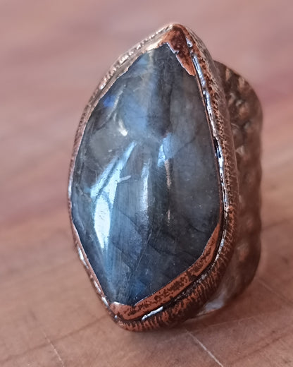 ANILLO DE LABRADORITA