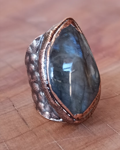 ANILLO DE LABRADORITA