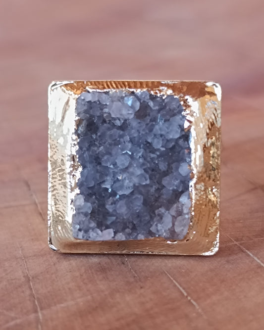 ANILLO DE DRUSA DE AMATISTA