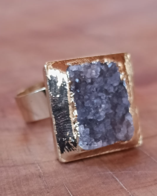 ANILLO DE DRUSA DE AMATISTA
