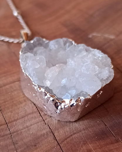 COLLAR DE DRUSA DE CUARZO