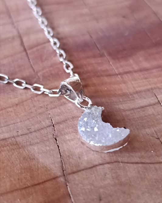 LUNA DRUZY DE CUARZO