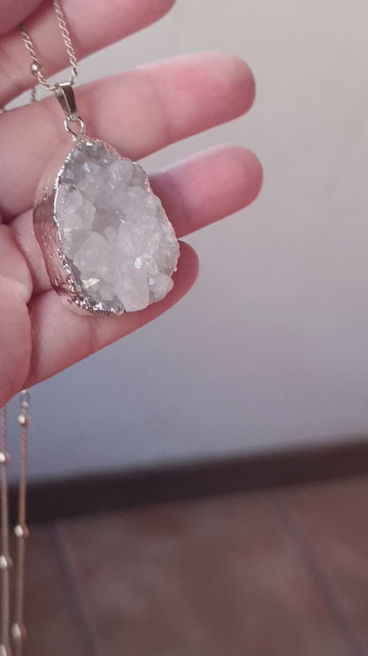 COLLAR DE DRUSA DE CUARZO